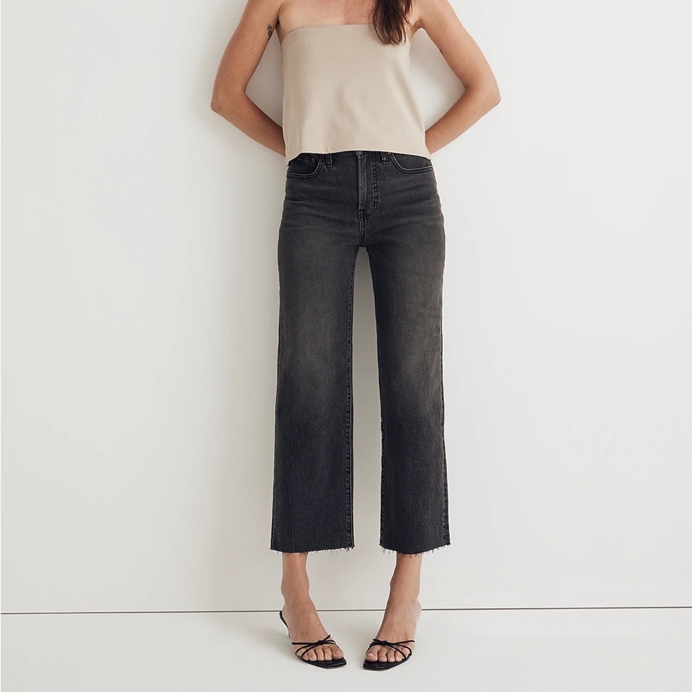 Perfect Vintage Wide-Leg Jeans in Benley Wash